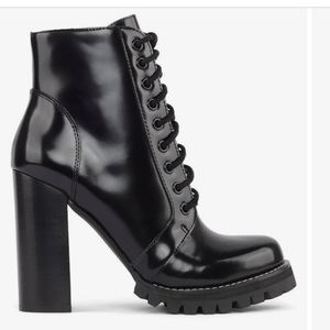 Jeffrey Campbell Combat Legion High Heel Boots
